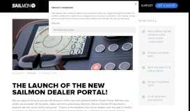 
							         The launch of the new Sailmon Dealer Portal! - Sailmon								  
							    