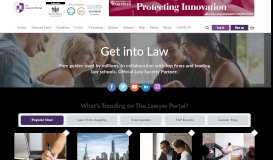 
							         The Lawyer Portal | The Resource for Aspiring Legal Professionals								  
							    