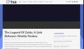 
							         The Legend Of Zelda: A Link Between Worlds Review – TheSixthAxis								  
							    