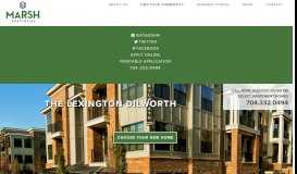 
							         The Lexington Dilworth - Apartments in Charlotte, NC - Marsh Properties								  
							    