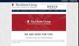 
							         The Liberty Group | Executive Search and Apartment StaffingThe ...								  
							    
