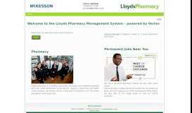 
							         the Lloyds Pharmacy Management System - Venloc								  
							    