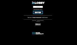 
							         the Lobby Login - Hilton OnQ Insider								  
							    