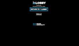 
							         the Lobby LogOff - Hilton OnQ Insider								  
							    