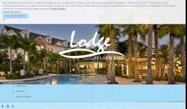 
							         The Lodge at Lakecrest: Tampa Apt								  
							    