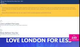 
							         The London Eye: The Official Website - London Eye								  
							    