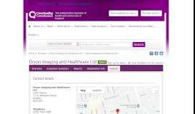 
							         The London Imaging Centre Limited - CQC								  
							    