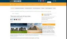
							         The Lore and Lure of Ley Lines - Live Science								  
							    