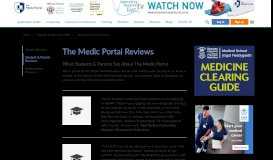 
							         The Medic Portal Reviews - The Medic Portal								  
							    