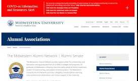 
							         The Midwestern Alumni Network | Alumni Senate | Midwestern University								  
							    