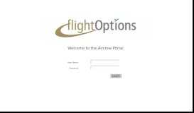 
							         The mobile version of the Flight Options Aircrew Portal is not available ...								  
							    