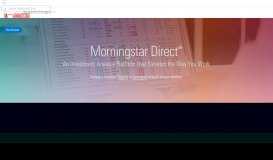 
							         The Morningstar Cloud | Morningstar								  
							    