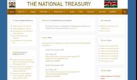 
							         The National Treasury								  
							    