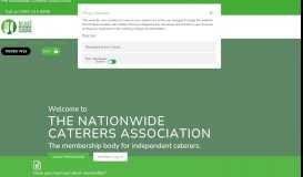 
							         The Nationwide Caterers Association								  
							    