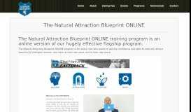 
							         The Natural Attraction Blueprint ONLINE - The Legends Academy ...								  
							    