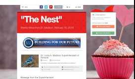 
							         The Nest | Smore Newsletters								  
							    