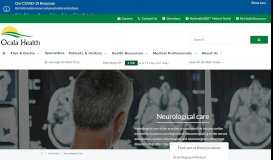 
							         The Neuroscience Center | Ocala Health | Ocala, FL								  
							    