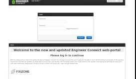 
							         the new and updated Engineer Connect web-portal								  
							    