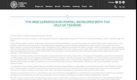 
							         The new Carrefour.ro portal, developed with the help of Tremend -								  
							    