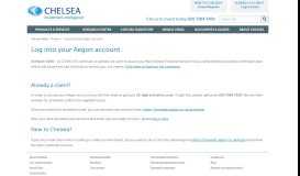 
							         The New Chelsea Customer Portal | Chelsea Financial Services								  
							    