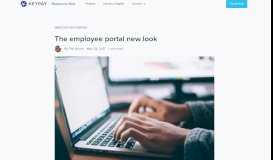 
							         The new employee portal is now live - KeyPay | Powerful cloud payroll								  
							    