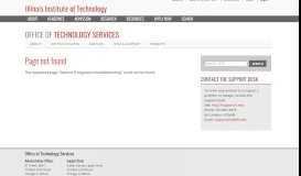 
							         The New myIIT.edu Portal - Troubleshooting Tips | Illinois Institute of ...								  
							    