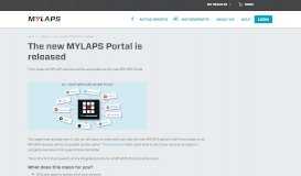 
							         The new MYLAPS Portal is released - MYLAPS								  
							    