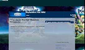 
							         The New Portal Master, Scratch! (Fanfiction) | Skylanders Fan Wiki ...								  
							    