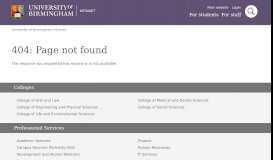
							         The new Research Portal - University of Birmingham Intranet								  
							    