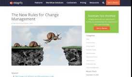 
							         The New Rules for Change Management - Integrify								  
							    