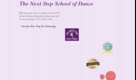 
							         The Next Step School of Dance								  
							    
