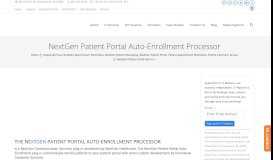 
							         The NextGen Patient Portal Auto ... - Innovative Computer Systems								  
							    