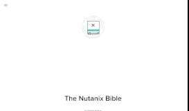 
							         The Nutanix Bible								  
							    