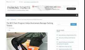 
							         The NYC Fleet Program Helps Businesses Manage Parking Tickets ...								  
							    