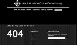 
							         The Office Management Portal - Black & White Office Consultancy								  
							    