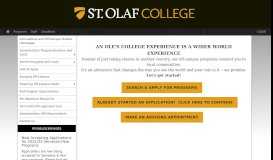 
							         The Office of International and Off-Campus Studies - St. Olaf College								  
							    