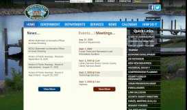 
							         The Official Oconto County Government Web Site								  
							    