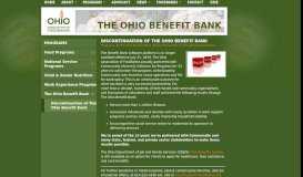 
							         The Ohio Benefit Bank - Ohio Association of Foodbanks								  
							    