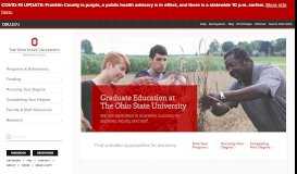 
							         The Ohio State University Graduate School |								  
							    