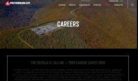 
							         The Oilfield is Calling — Your Career Starts Now - Patterson-UTI								  
							    