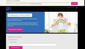 
							         The Open University: Distance Learning Courses and Adult ...								  
							    