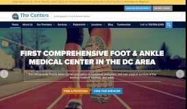 
							         The Orthopaedic Foot & Ankle Center								  
							    