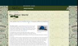 
							         The Other World | Coraline Wiki | FANDOM powered by Wikia								  
							    