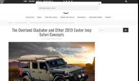 
							         The Overland Gladiator and Other 2019 Easter ... - Expedition Portal								  
							    
