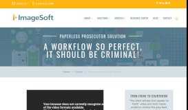 
							         The Paperless Prosectuor Solution - ImageSoft								  
							    