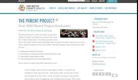 
							         The Parent Project ® - San Mateo County Health								  
							    