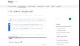 
							         The Partner Dashboard - MYOB Essentials Accounting - MYOB Help ...								  
							    