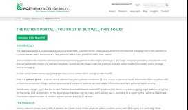 
							         The Patient Portal - POS Professional Office Services, Inc. - poscorp.com								  
							    