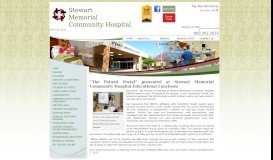 
							         “The Patient Portal” presented at Stewart Memorial Community ...								  
							    