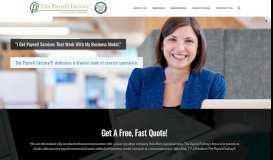 
							         The Payroll Factory® |								  
							    
